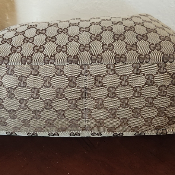 Gucci Horsebit Medium Canvas Hobo - Picture 7 of 15